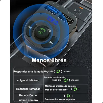 Transmisor Bluetooth para carro