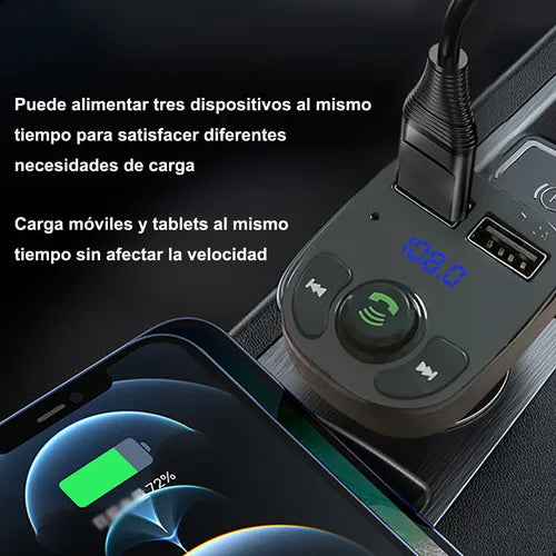 Transmisor Bluetooth para carro