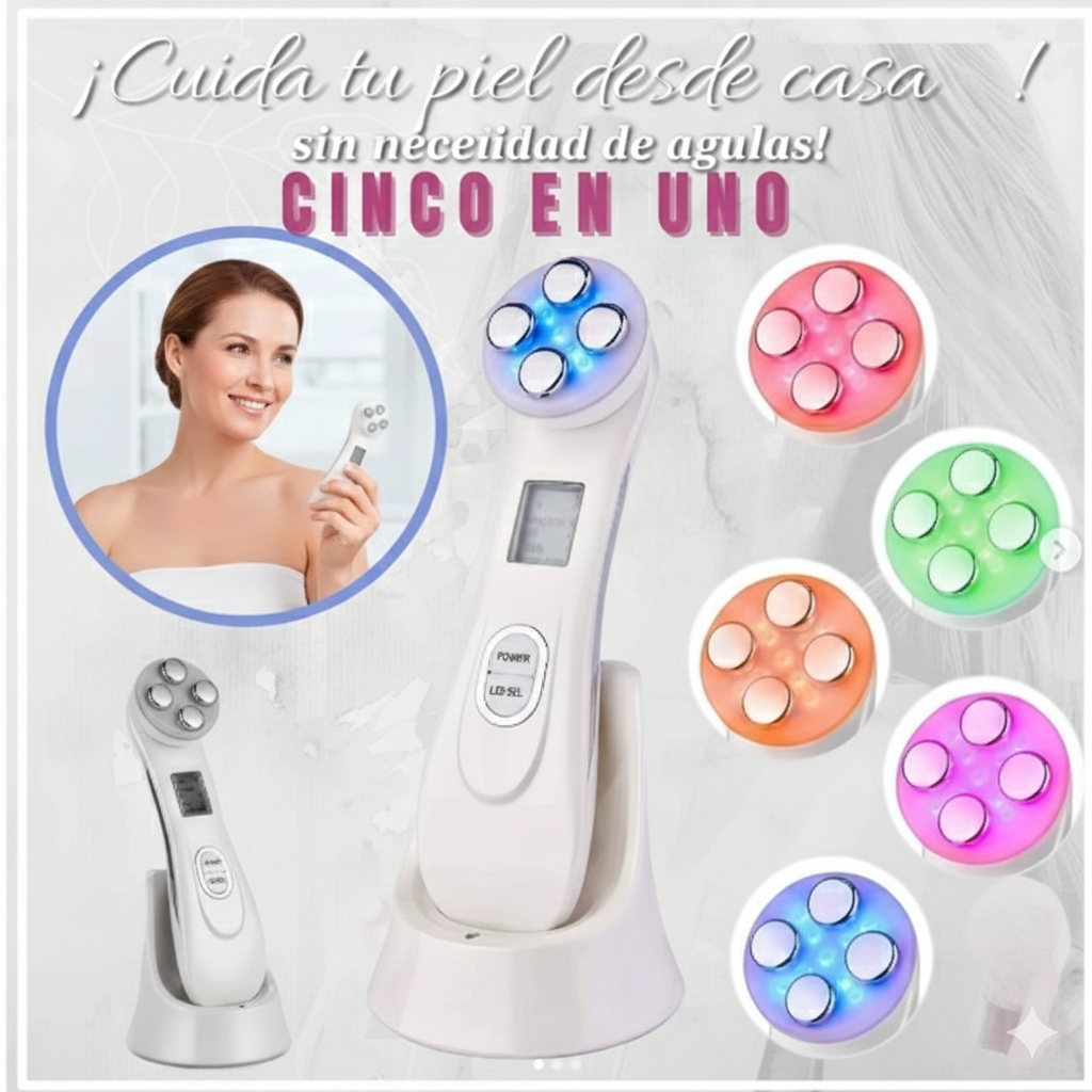 Electroporador – Sistema Profesional de Reafirmación Facial en Casa