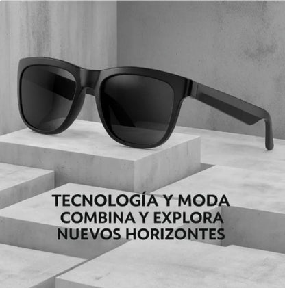 Gafas bluetooth con audífonos
