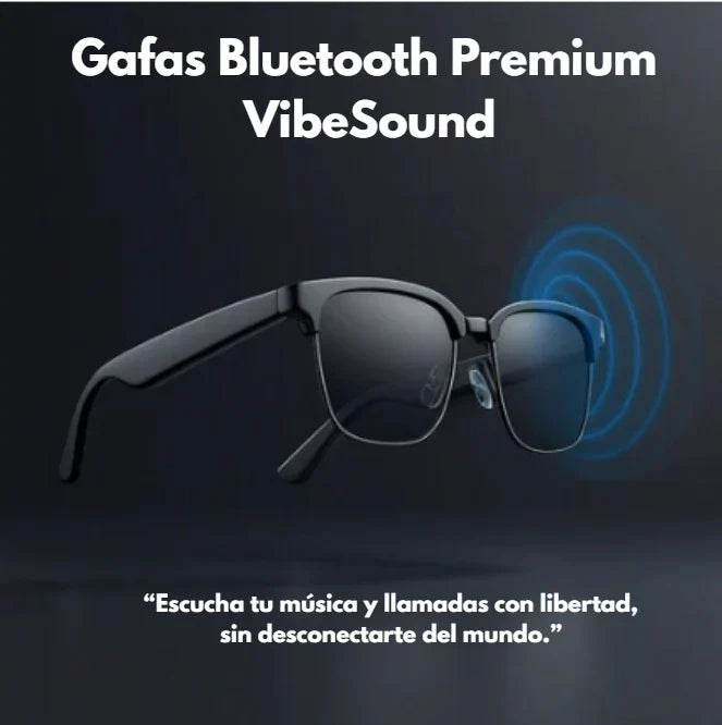 Gafas bluetooth con audífonos